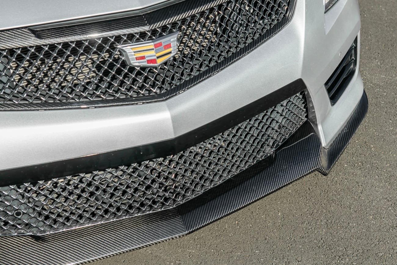 2016-2019 CADILLAC ATS-V - CARBON FIBER “OEM STYLE” FRONT LIP SPLITTER GROUND EFFECTS